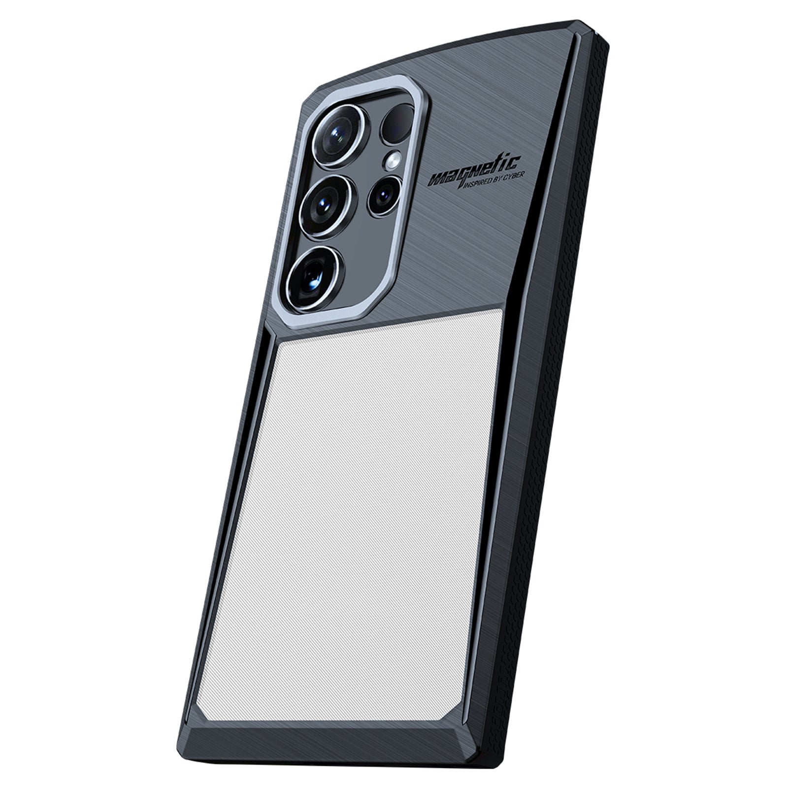 XUNDD Cyber Series for Samsung Galaxy S24 Ultra Case Acrylic + TPU Scratch Resistant Back Cover XUNDD Cyber Series for Samsung Galaxy S24 Ultra Case Acrylic + TPU Scratch Resistant Back Cover